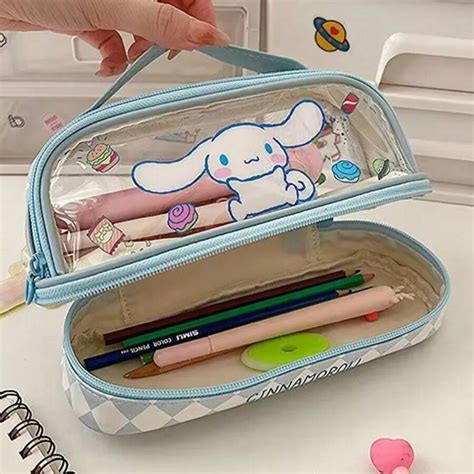 Sanrio Federmäppchen Schreibwaren Große Kapazität Doppeldecker ...