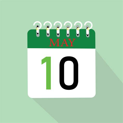May 10 Calendar