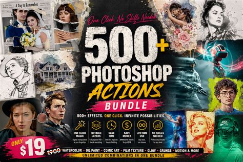 Unique Photoshop Actions - Photoshop Action