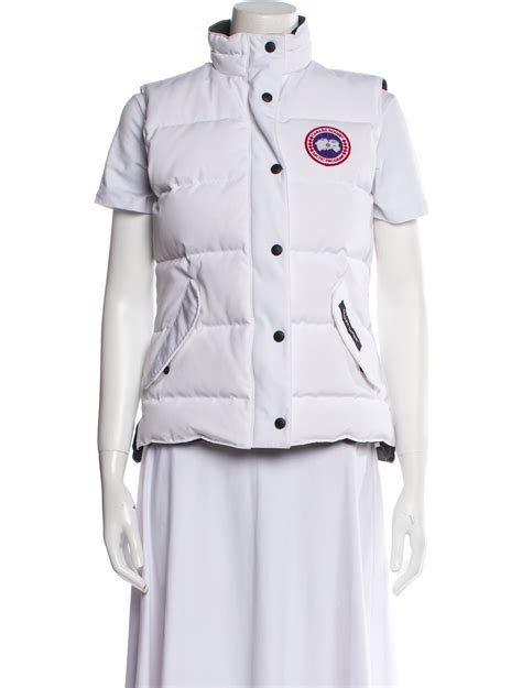 Canada Goose Vest - White Jackets, Clothing - CDO41869 | The RealReal