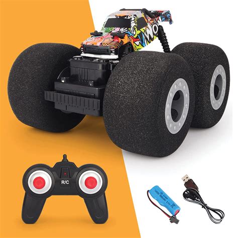 Soft Wheel RC Monster Stunt Truck | Playzu – Krazy Caterpillar