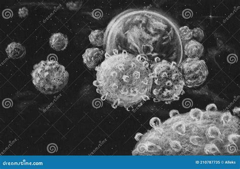 Allegorical Symbolic Meaning. Planet Earth is Under Siege by the ...