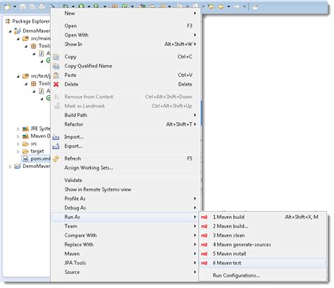 Eclipse Maven Project 的图像结果