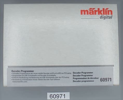 Decoder Programmer Marklin 60971 的图像结果