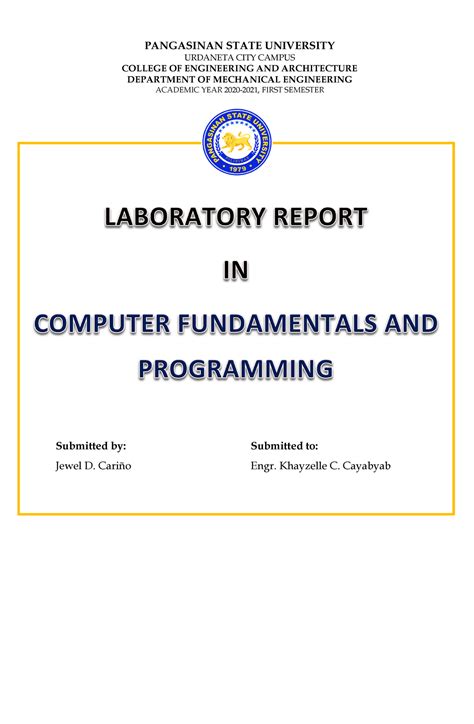 Computer Lab Report 的图像结果