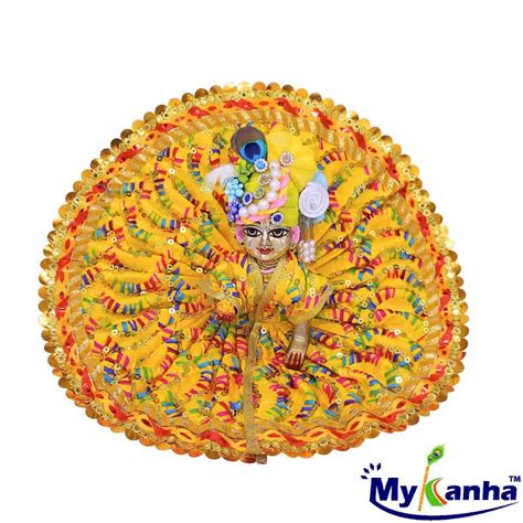 Buy Beautiful Yellow Summer Dress for Laddu Gopal Ji at best price ...