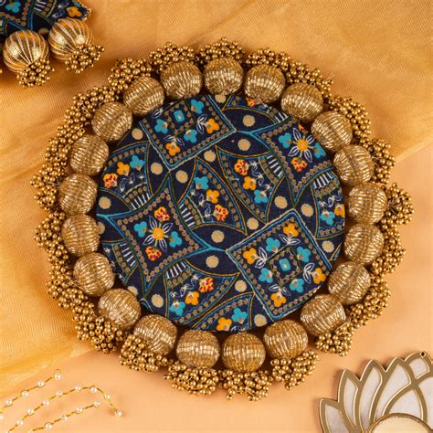 Decorative Place Mat - Festive Table & Pooja Décor | The Zappy Box