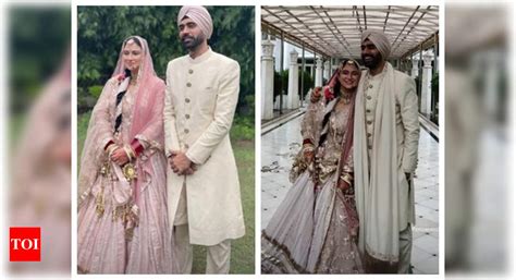 Priya Malik ties the knot with fiancé Karan Bakshi in a simple ...