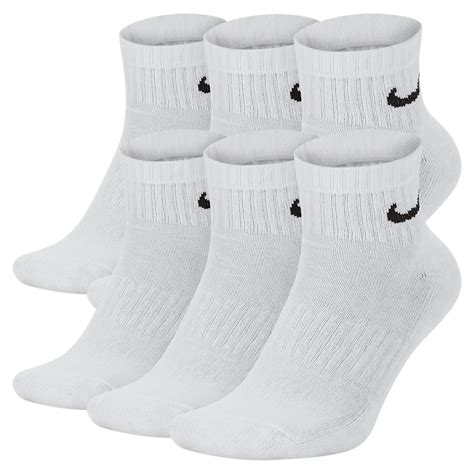 Nike Unisex Adult Everyday Cushioned Training Ankle Socks (6-Pack)