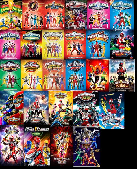 Power rangers series by Yagobrozz18 on DeviantArt