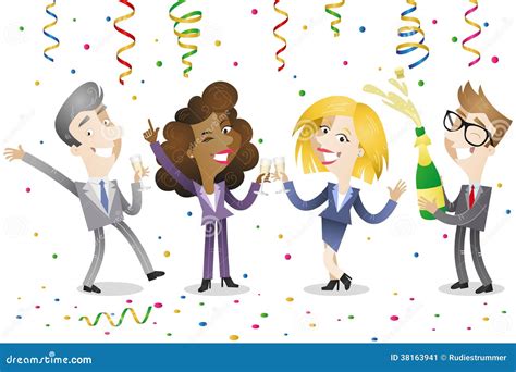 Business celebration clip art