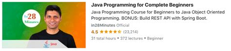 Java Programming for Complete Beginners 的图像结果