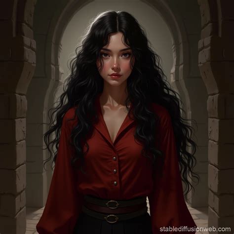 a female half elf bard with long Prompts | Stable Diffusion Online