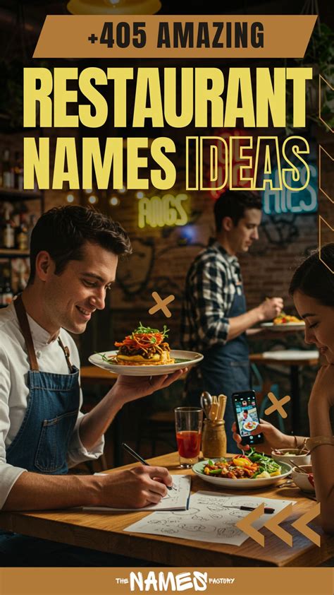 405+ Funny Restaurant Names for Dining Delights