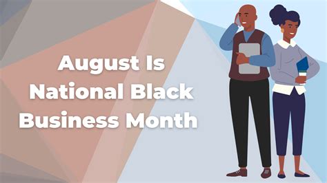 August Is National Black Business Month — EMSDC