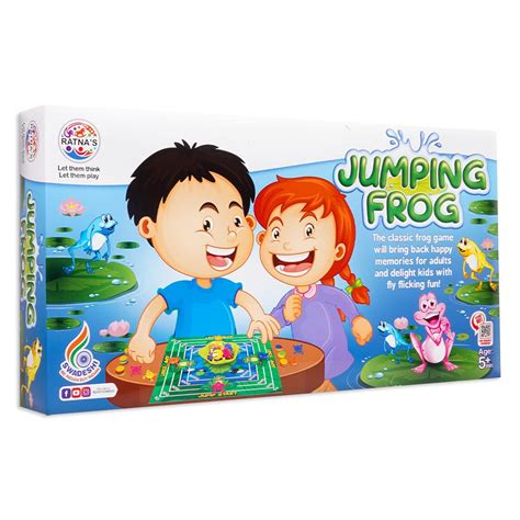 Buy Ratnas Jumping Frog Board Game - Multicolor.Catapult Game for Kids ...