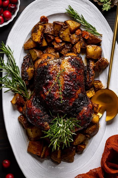 Delicious Roast Chicken with Vegetable Medley