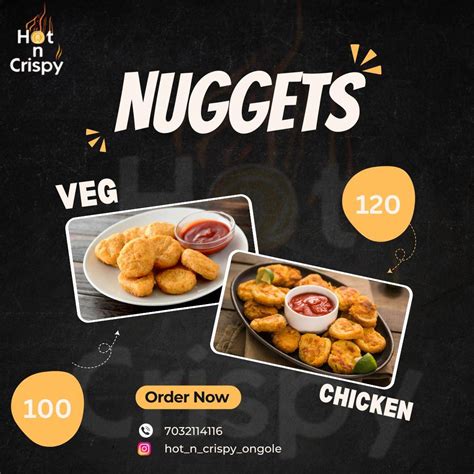 Menu at Hot N Crispy, Ongole