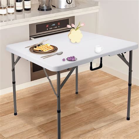 Plastic Folding Card Tables Cosco 36" Fold In Half Card Table With