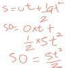 A car starts moving from rest with an acceleration at 5ms-2.find out ...