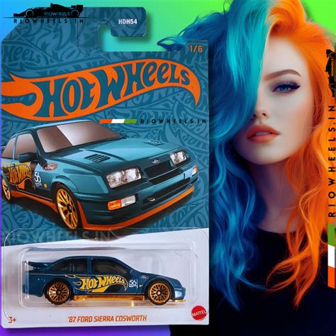 389/- || 87 FORD SIERRA COSWORTH - HOT WHEELS – RIOWHEELS