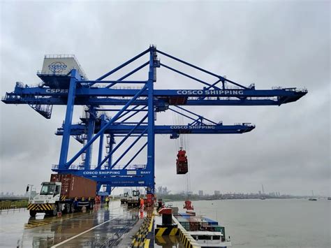 中远海运港口武汉码头正式开启外贸业务|武汉市_新浪新闻