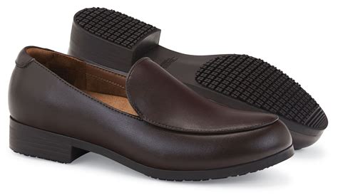 Riley Women's Black Slip-Resistant Dress Shoes | Work shoes women ...