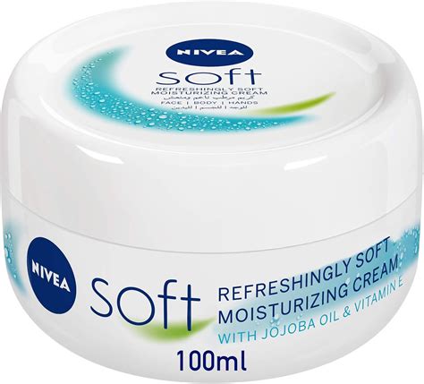 NIVEA Creme Hidratante Soft 97g - Hidratação suave e textura leve de ...