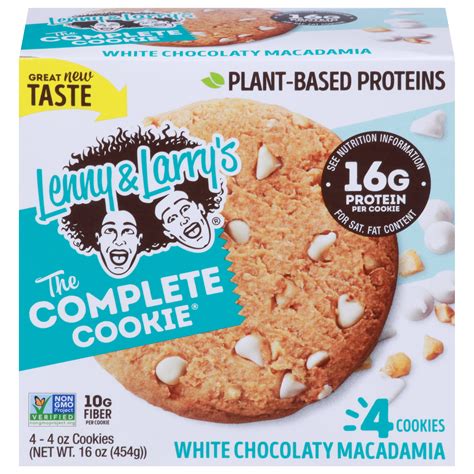 Lenny & Larry's The Complete Cookie Multipack - 16g Protein White ...