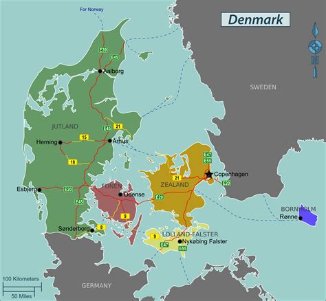 Maps of Denmark | Map Library | Maps of the World
