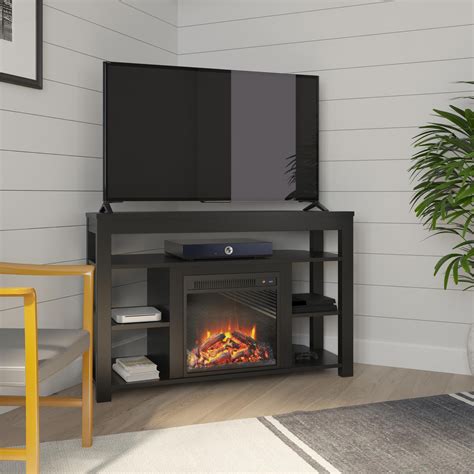 A Corner Faux Fireplace TV Stand: Where Style Meets Functionality ...