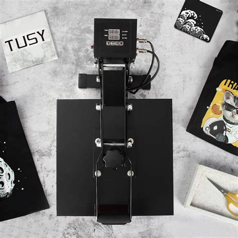 Buy TUSY Heat Press 15x15 inch Digital Heat Press Machine, Slide out ...