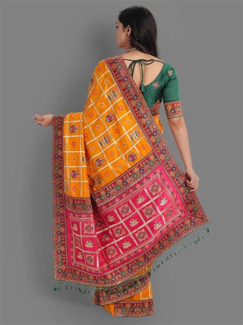 Sakhiya Niva Panetar Wedding Wear Saree Collection :textileexport