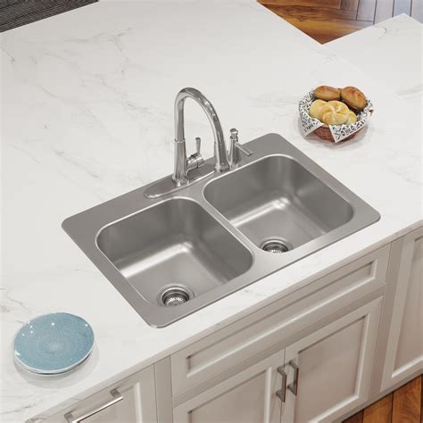 Double Stainless Kitchen Sink – Things In The Kitchen