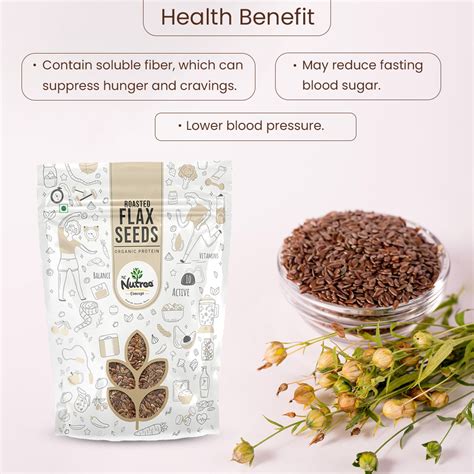 Roasted Flax Seeds - Nutrient Powerhouse for Wellness – Nutree Concept