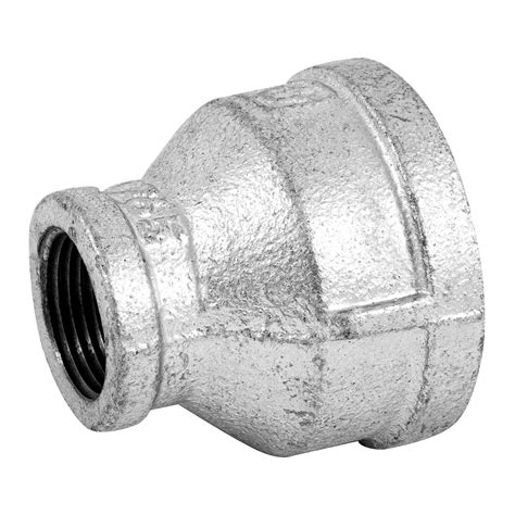 Reduccion Campana Galvanizada 1"1/2 (38 mm) x 3/4" (19 mm) Galvaflow