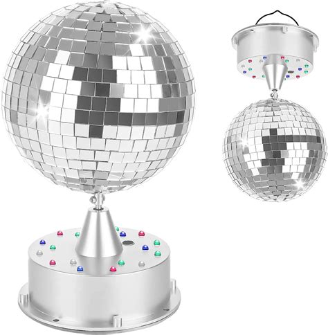 Mirror Ball Rotating Disco Ball 6RPM Electric Motor Base with Multi ...