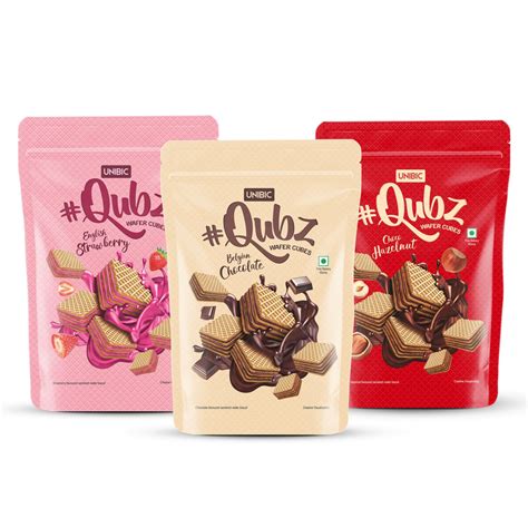 Qubz Assorted Packs (Pack of 3 ) 450g – Unibicestore