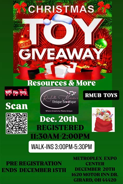 RMUB 2nd Annual Toy Giveaway Resources & More, The Metroplex Expo ...