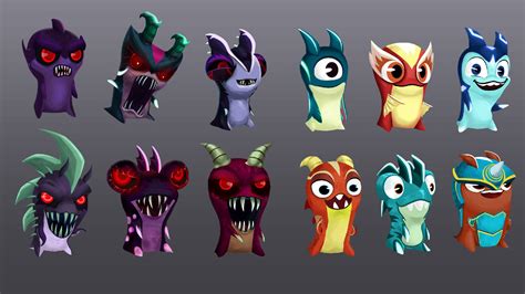 The Slugs from Slugterra all had very distinctive and creative designs ...