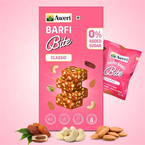 Dates Barfi Bite - Classic – Aweri