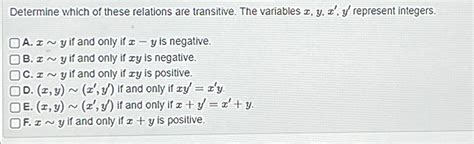 Transitive Relation Example 的图像结果