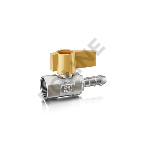 EN331 Gas Appliance Valve Brass Cock F x F | Poline