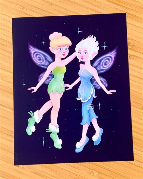 TINKERBELL A5 Print / Artprint / Periwinkle / Sisters/ Sisterhood ...