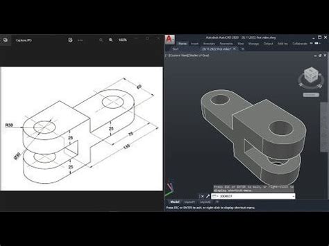 Image result for AutoCAD 2019 3D Drawing Tutorial