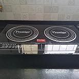 Buy Prestige PDIC 3.0 Double Induction Cooktop(3200W, Black, 2 Burner ...