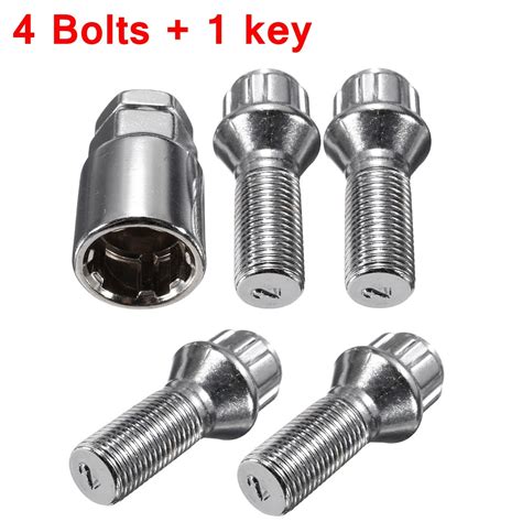 Alloy Wheel Lock Bolts Locking Security Lug Nuts for VW TRANSPORTER T4 T5 | Alexnld.com