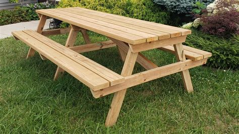 Build A Long Picnic Table at Lorenzo Marrs blog