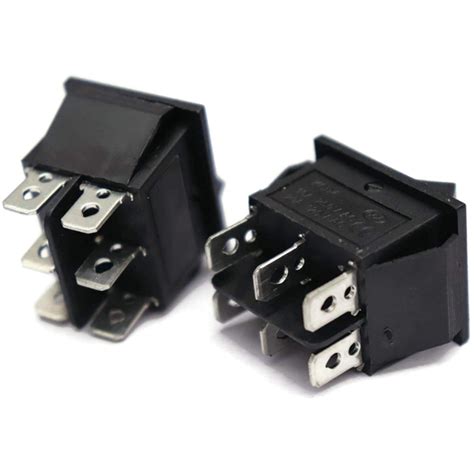 16A 250V DPDT Rocker Switch