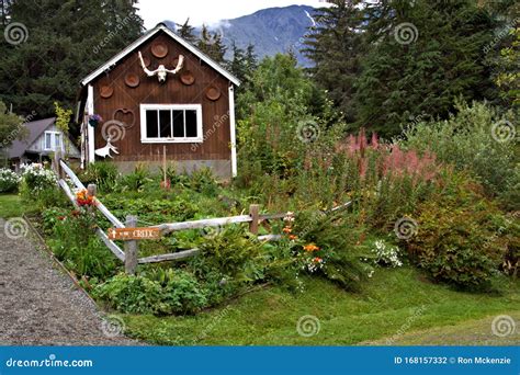 Outdoor Alaska Museum at the Crow Creek Gold Mine Editorial Photography ...